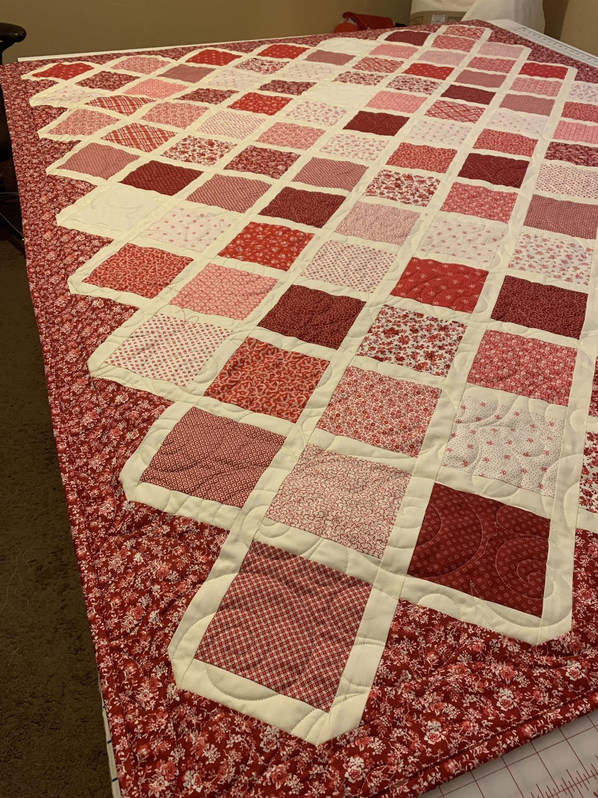 Custom quilt by Rena Bean Creations