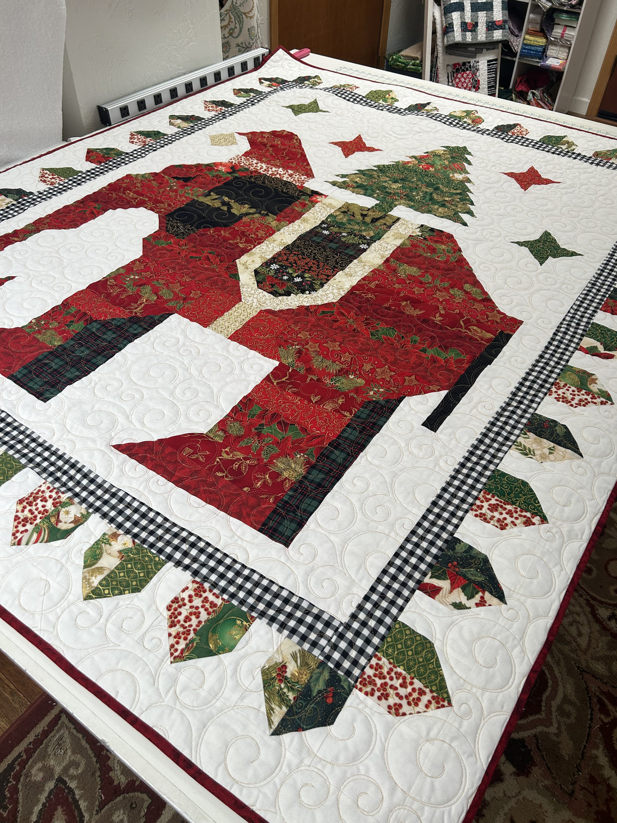Custom quilt by Rena Bean Creations