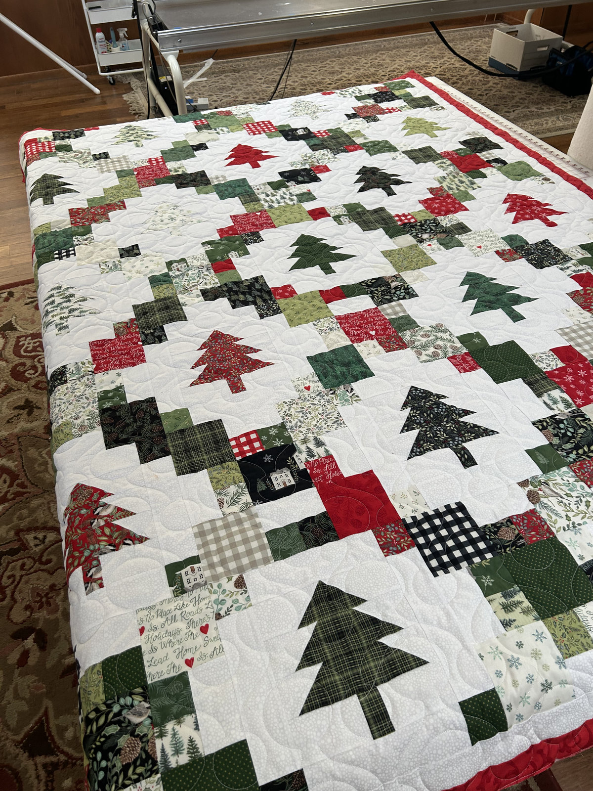 Custom quilt by Rena Bean Creations
