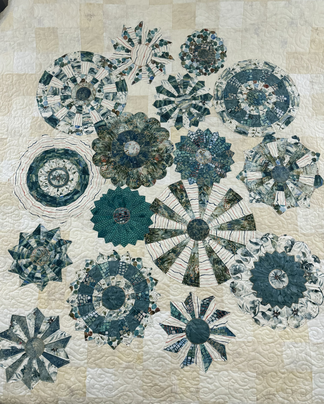 Custom quilt by Rena Bean Creations