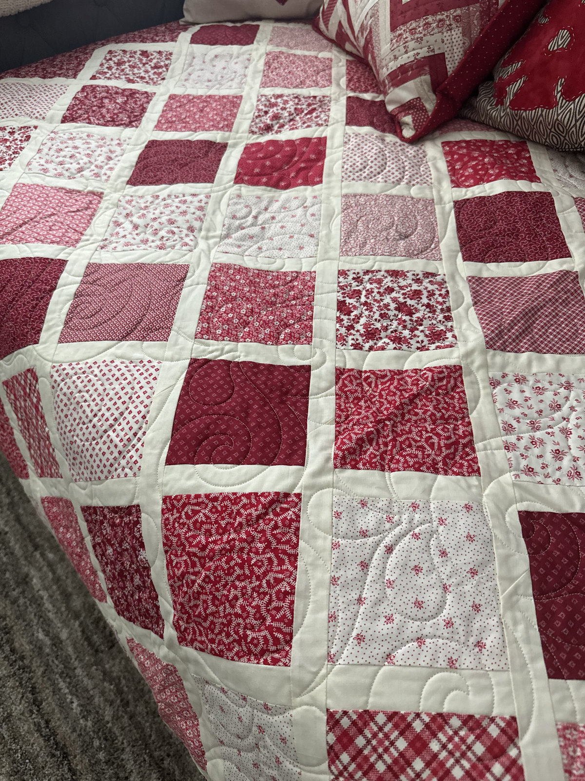 Custom quilt by Rena Bean Creations