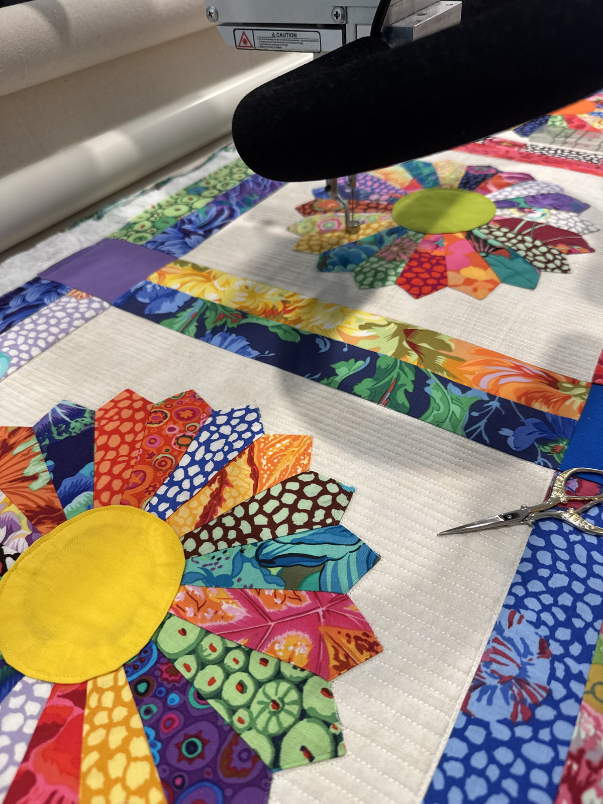 Custom quilt by Rena Bean Creations