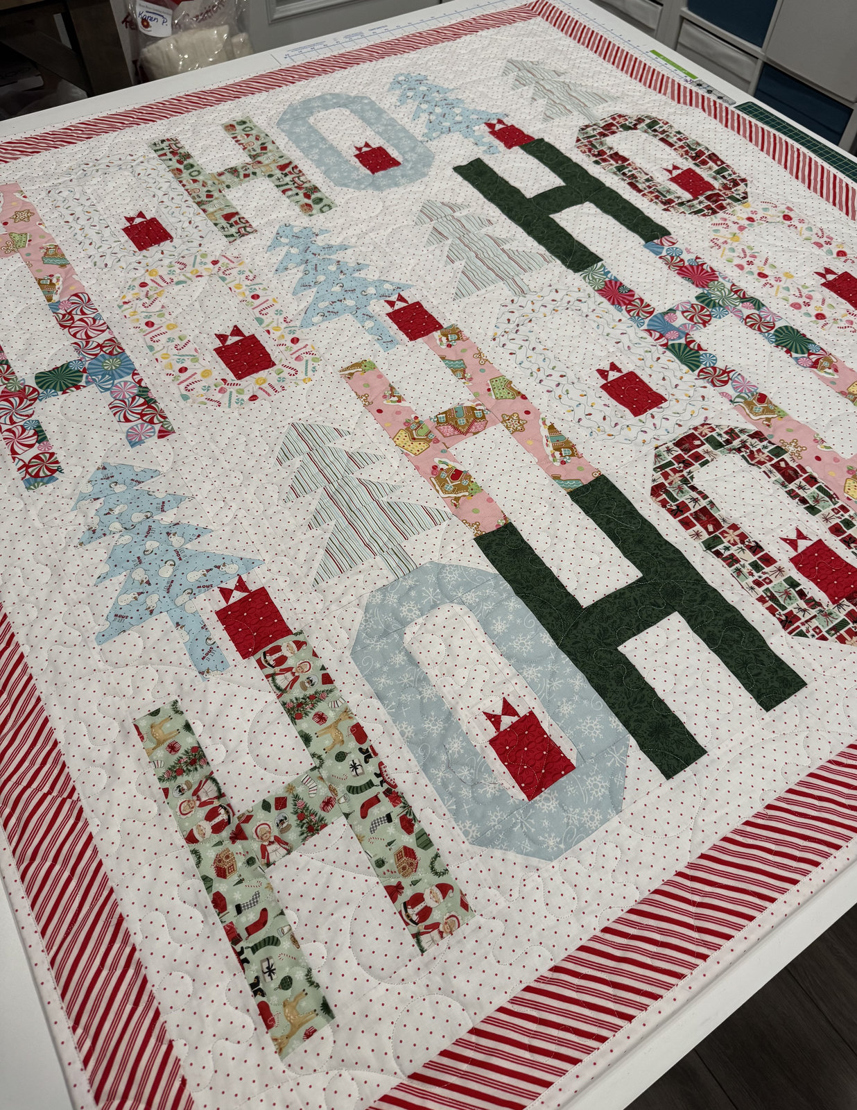 Custom quilt by Rena Bean Creations