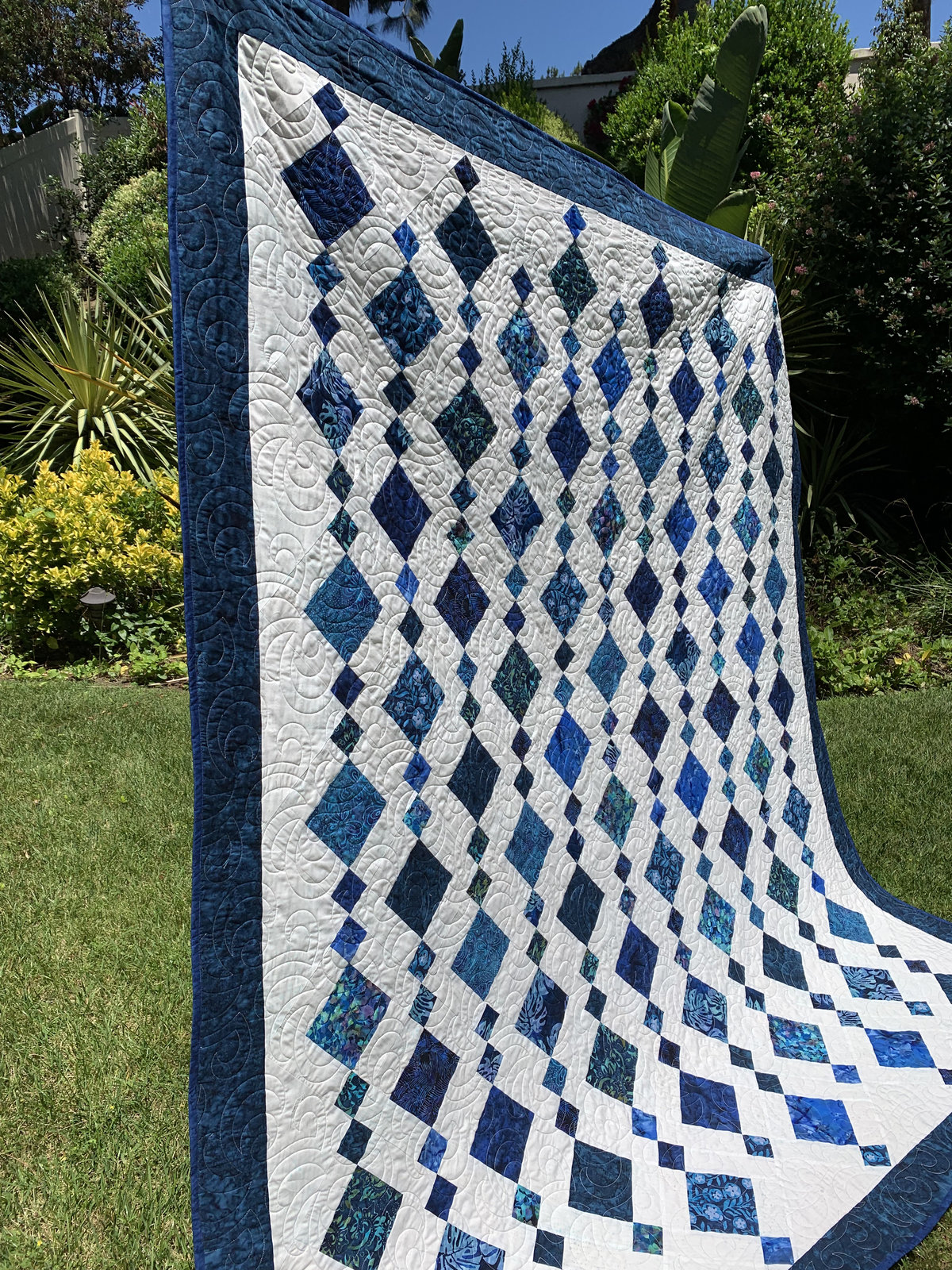 Custom quilt by Rena Bean Creations