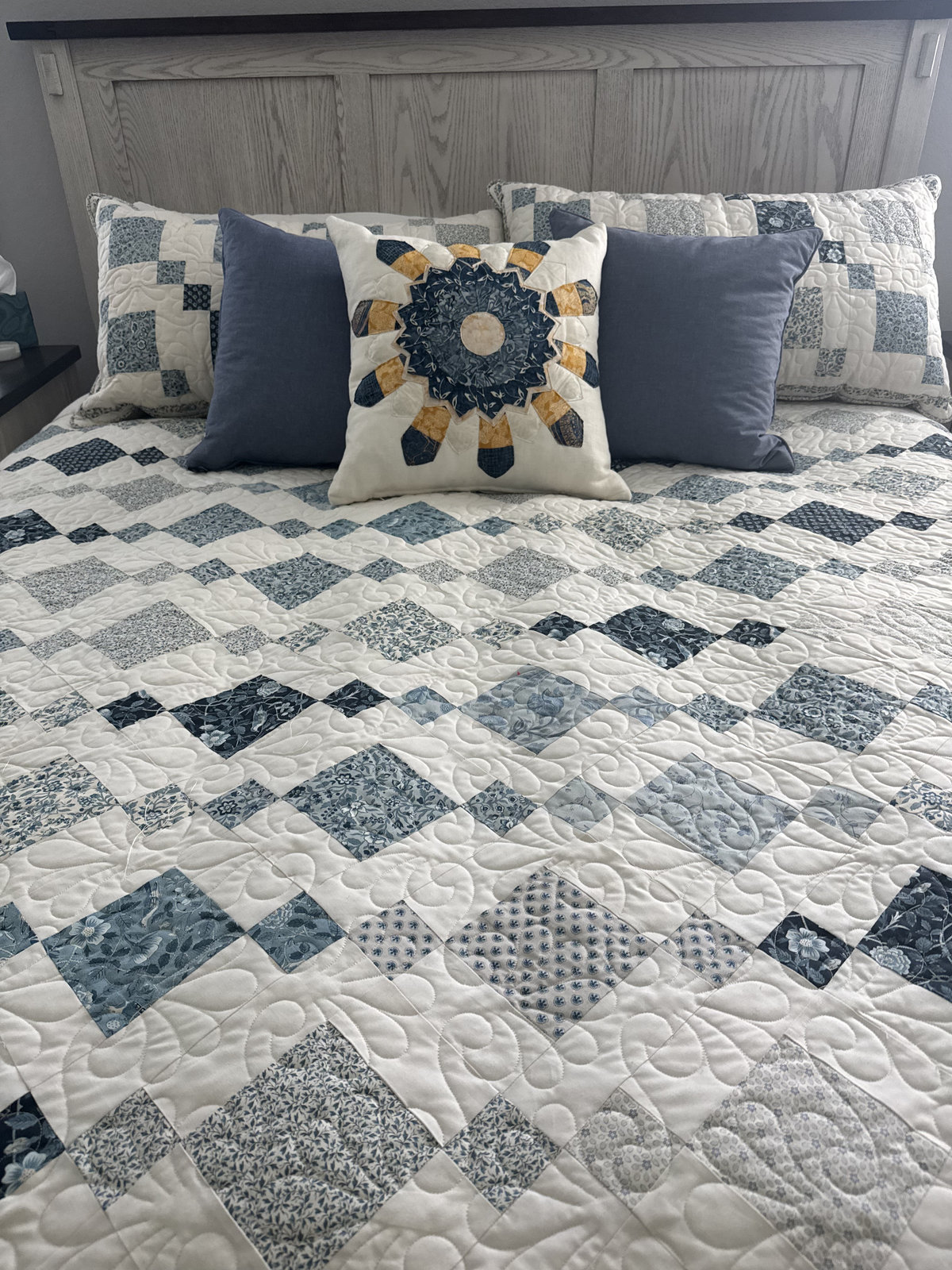 Custom quilt by Rena Bean Creations