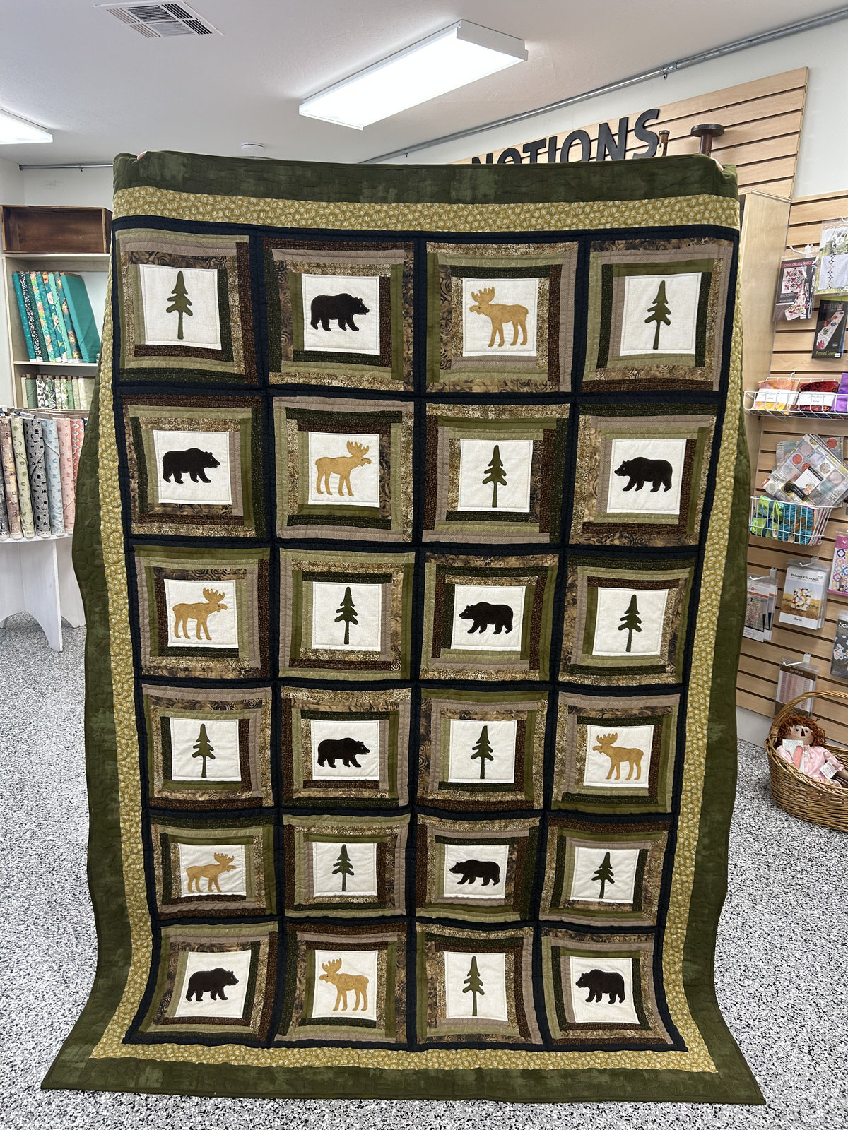 Custom quilt by Rena Bean Creations