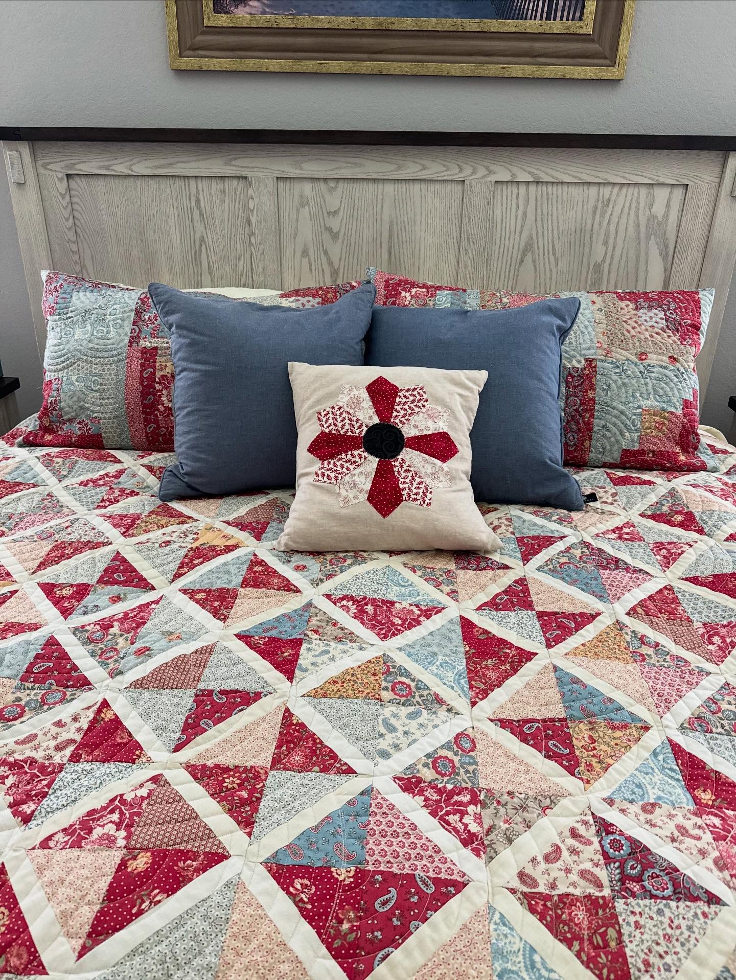 Featured quilt by Rena Bean Creations