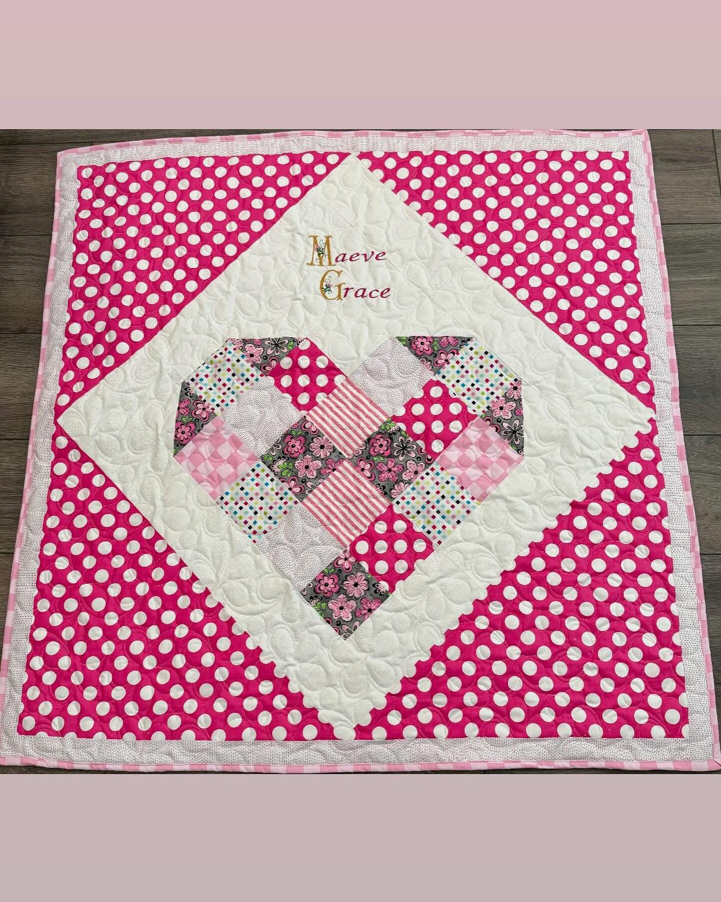 Featured quilt by Rena Bean Creations