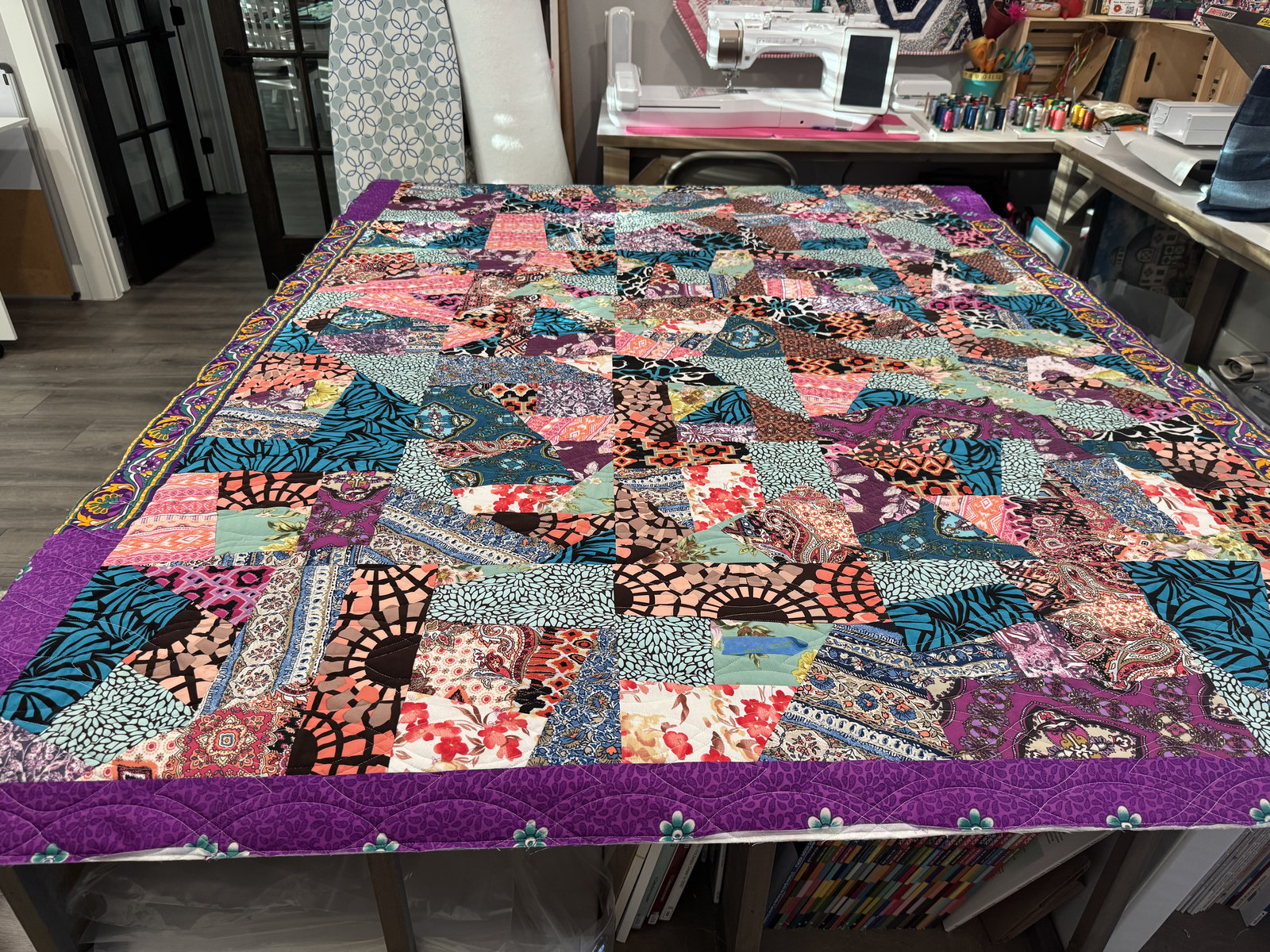 Memory quilt by Rena Bean Creations