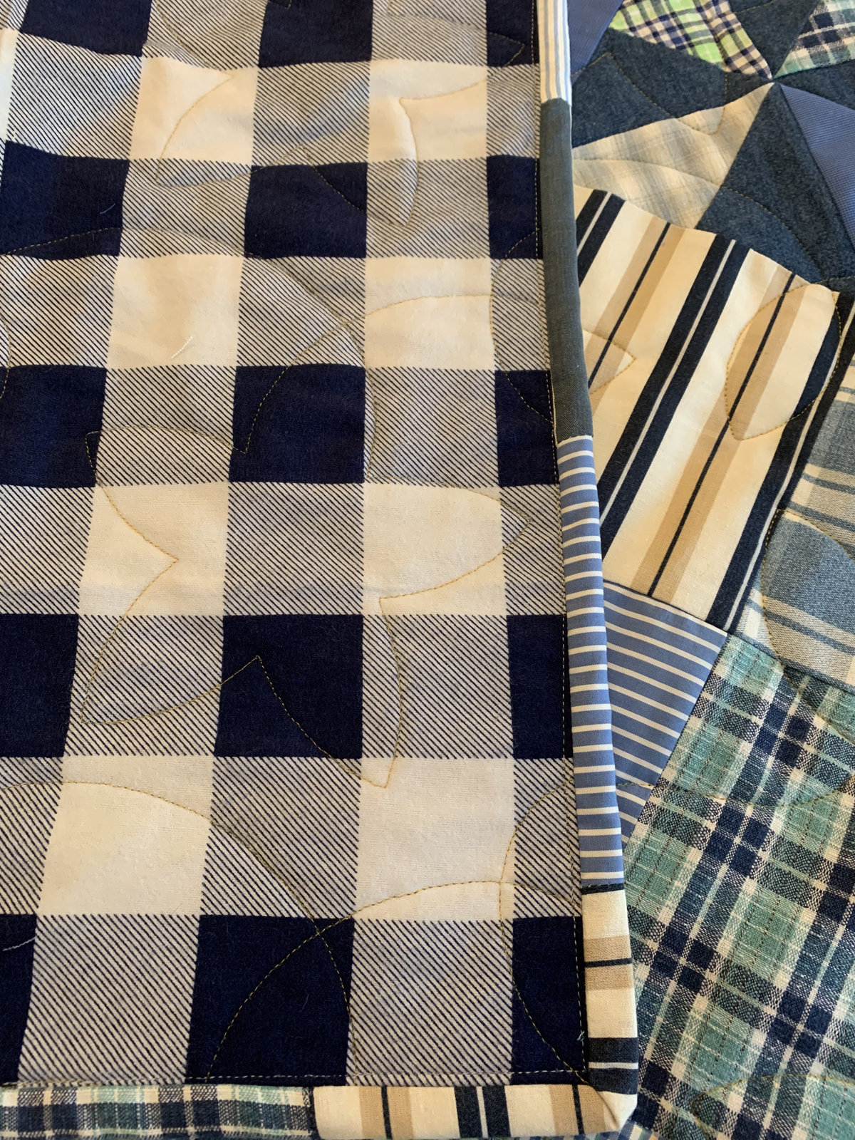 Memory quilt by Rena Bean Creations